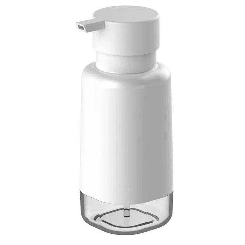 Conjunto para Banheiro Suporte para Escovas e Dispenser de Sabonete Líquido 500ml Dual OU Branco